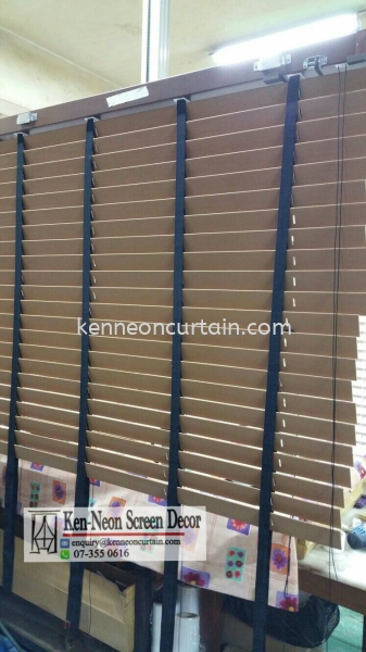  Timber Blinds Johor Bahru (JB), Malaysia, Taman Molek Supplier, Installation, Supply, Supplies | Ken-Neon Screen Decor