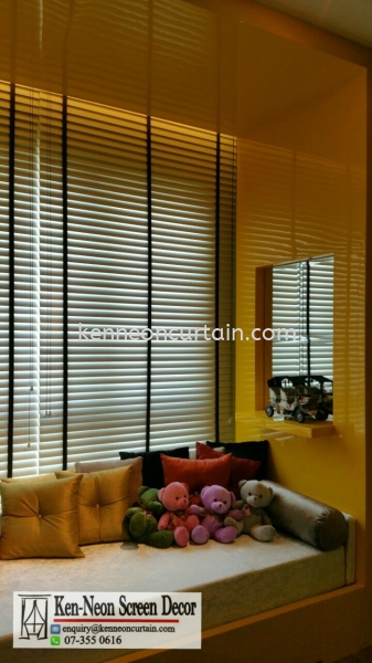  Timber Blinds Johor Bahru (JB), Malaysia, Taman Molek Supplier, Installation, Supply, Supplies | Ken-Neon Screen Decor