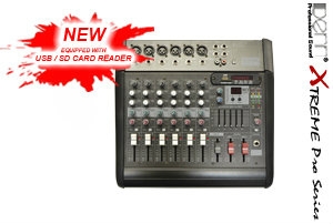 DMX-6A Powered Mixer DENN Professional Audio (PA) System - XTREME PRO Series Penang, Malaysia, Butterworth Distributor, Supplier, Supply, Supplies | Guan Seng Hing Electronics Sdn Bhd