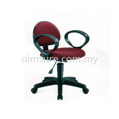 Speciality Typist Chair with Armrest (AIM6199GN)