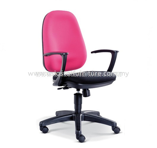 OFIZ SECRETARIAL MEDIUM BACK OFFICE CHAIR  - fabric office chair bangsar | fabric office chair kl sentral | fabric office chair au2 setiawangsa