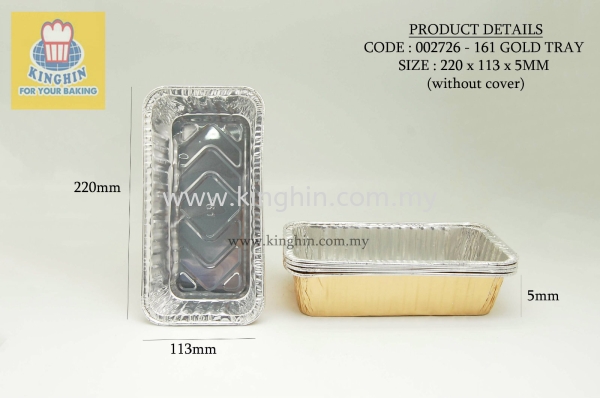  Aluminium (Disposable) Bakeware Melaka, Malaysia Supplier, Suppliers, Supply, Supplies | Kinghin Sdn Bhd