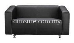 Alpha double seater office sofa (AIM033-2)