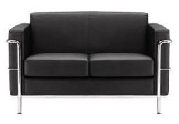 Arfino 2 Seater Office Leather Sofa AIM015H-2