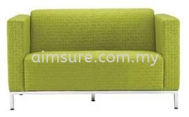 Mida 2 Seater Office Sofa with high backrest AIM035H-2