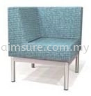 Metal Fabric Office Sofa (AIM052-1R)