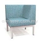 Metal Fabric Office Sofa (AIM052-1L)