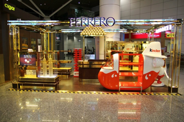 Fererro @ KLIA KIOSK Duty Free / Travel Retail Kuala Lumpur (KL), Malaysia, Selangor Design, Service | Thinkers Strategy Sdn Bhd