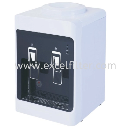 (TT-HC-27-BLACK) Hot Cold T/Top Dispenser (Bottle Type/Pipe In)