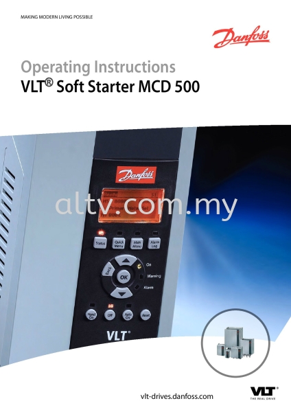 Danfoss Soft Starter MCD500 VLT SoftStarter MCD500 Malaysia, Selangor, Kuala Lumpur (KL), Subang. Supplier, Suppliers, Supply, Supplies | ALTV Engineering Sdn Bhd