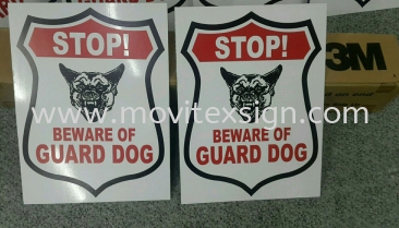 guard dog sign for all industries