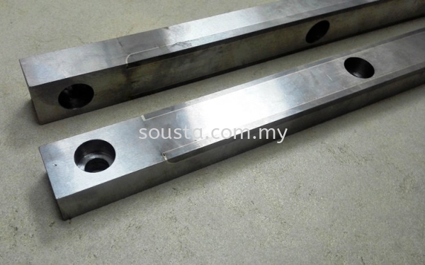 Brazed Carbide Knife Plastic and Packaging Industries Johor Bahru (JB), Malaysia Sharpening, Regrinding, Turning, Milling Services | Sousta Cutters Sdn Bhd