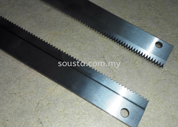 Tooth Knives / Zig Zag Knives ܽװҵ   Sharpening, Regrinding, Turning, Milling Services | Sousta Cutters Sdn Bhd