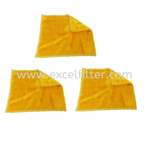 Multipurpose Magic Fibre Soft Cloth-Yellow