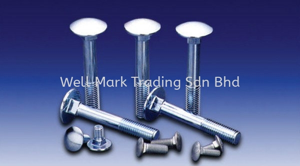 Mushroom Head Suqare Neck Bolts Bolts & Nuts Selangor, Malaysia, Kuala Lumpur (KL), Shah Alam Supplier, Suppliers, Supply, Supplies | Well Mark Trading Sdn Bhd