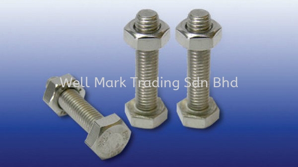 Stainless Steel Bolts & Nuts Bolts & Nuts Selangor, Malaysia, Kuala Lumpur (KL), Shah Alam Supplier, Suppliers, Supply, Supplies | Well Mark Trading Sdn Bhd