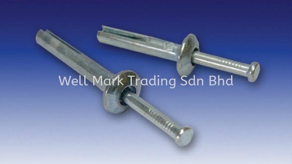 Zinc Alloy Hammer Drive Anchor Others Product Selangor, Malaysia, Kuala Lumpur (KL), Shah Alam Supplier, Suppliers, Supply, Supplies | Well Mark Trading Sdn Bhd