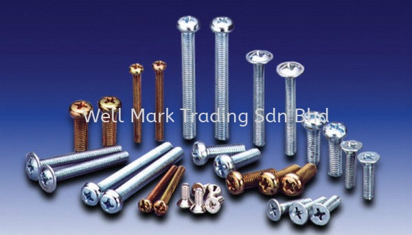 Machine Screws Screws Selangor, Malaysia, Kuala Lumpur (KL), Shah Alam Supplier, Suppliers, Supply, Supplies | Well Mark Trading Sdn Bhd