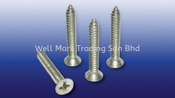 Stainless Steel Screws Screws Selangor, Malaysia, Kuala Lumpur (KL), Shah Alam Supplier, Suppliers, Supply, Supplies | Well Mark Trading Sdn Bhd