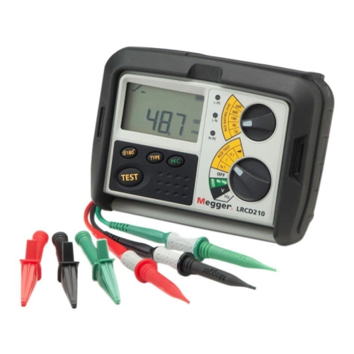 Megger LRCD210 Non-tripping loop and RCD tester