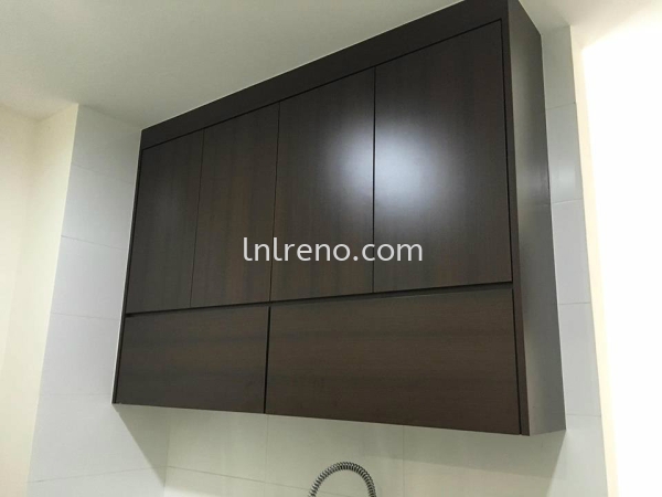 Renovation & Carpentry work in Condominium Isola Subang Selangor Malaysia #tvcabinet #tvconsole #plywood #melamine #veneer #spraypaint #laminate #wardrobe #kitchencabinet #studyroom #storagecabinet #shoecabinet #table #island #bench #displaycabinet #featurewall #flutedpanel Isola @ Subang Residential Renovation Petaling Jaya (PJ), Selangor, Kuala Lumpur (KL), Malaysia. Design, Renovation, Decoration | LNL Reno Enterprise