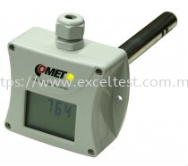 T5245 CO2 concetration transmitter with 0-10 V output, duct mount