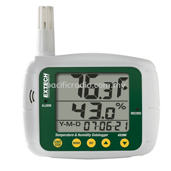 Extech 42280 Temperature and Humidity Datalogger EXTECH Data Logger Malaysia, Kuala Lumpur, KL, Singapore. Supplier, Suppliers, Supplies, Supply | Pacific Radio (M) Sdn Bhd