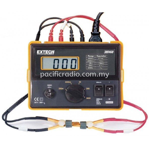 Extech 380462 Precision Milliohm Meter (220V) EXTECH Power meter Malaysia, Kuala Lumpur, KL, Singapore. Supplier, Suppliers, Supplies, Supply | Pacific Radio (M) Sdn Bhd