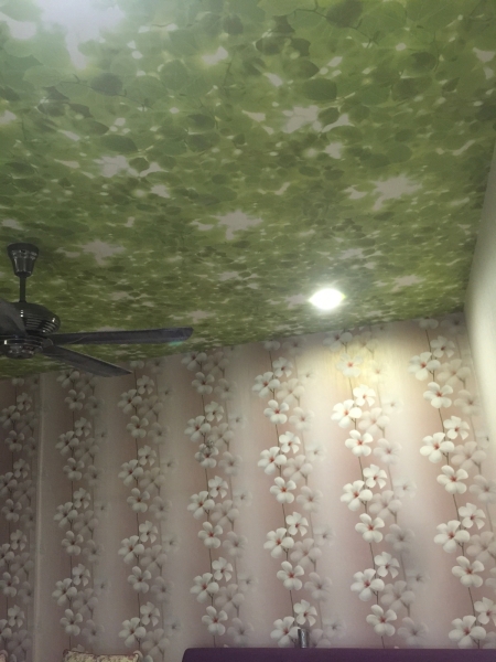 Wallpaper On Ceiling  Bukit Indah Wallpaper Johor Bahru (JB), Malaysia, Tampoi Supplier, Suppliers, Supplies, Supply | Kim Curtain Design Sdn Bhd