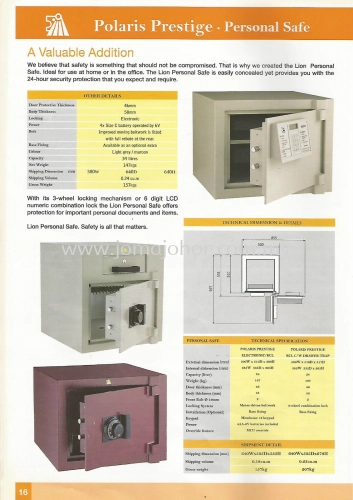 Lion Personal Safe