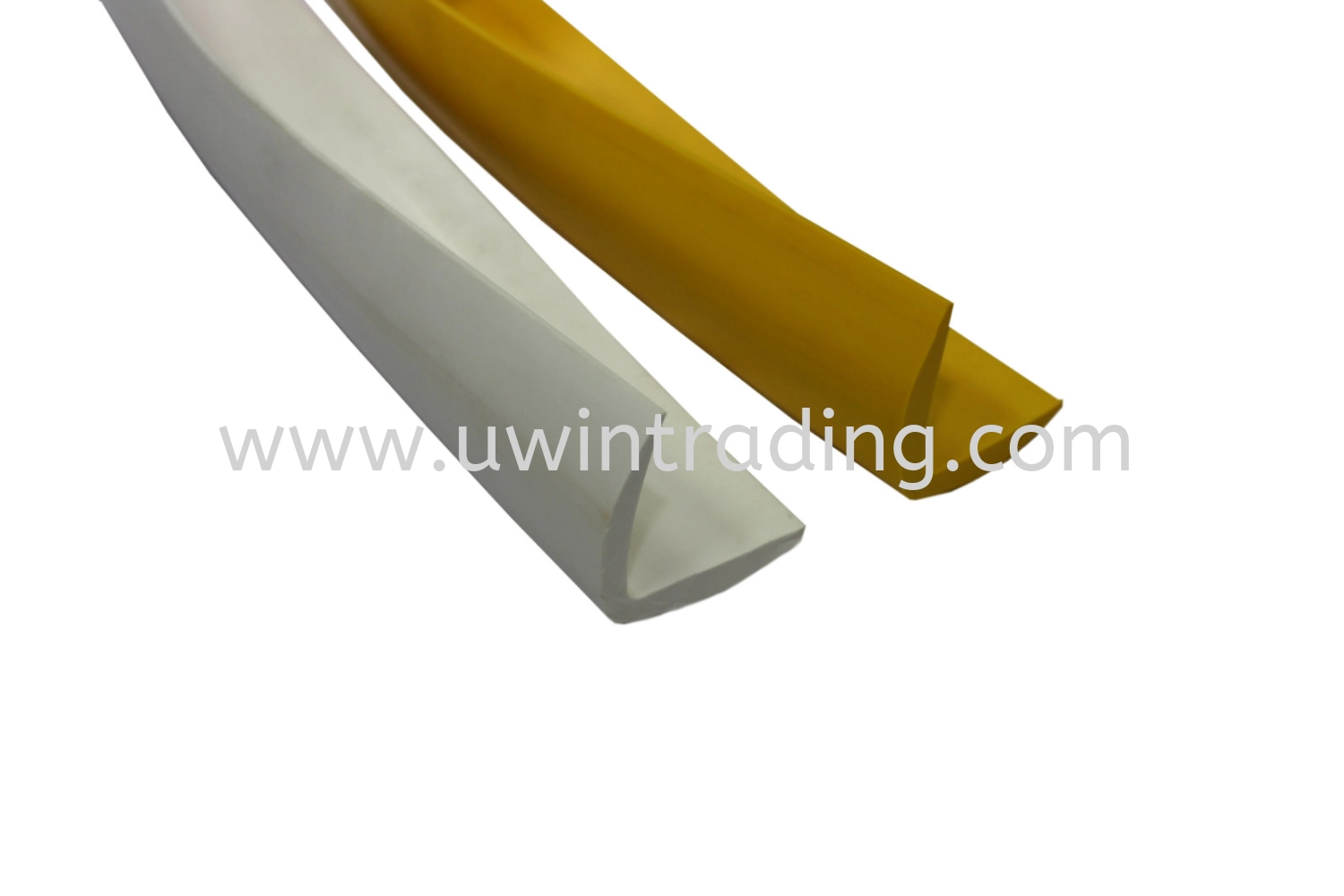 PVC Corner Guard - White / Yellow