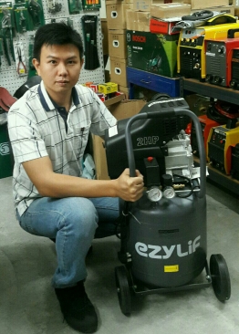 Ezylif vertical type mini air compressor