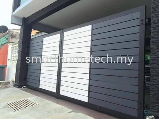 Fully Aluminium 100% Fully Aluminium Gate (Smartgate) Aluminium Gate Melaka, Malaysia Supplier, Supply, Supplies, Installation | SmartHome Technology Solution