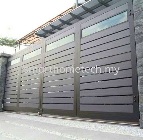 Fully Aluminium 100% Fully Aluminium Gate (Smartgate) Aluminium Gate Melaka, Malaysia Supplier, Supply, Supplies, Installation | SmartHome Technology Solution