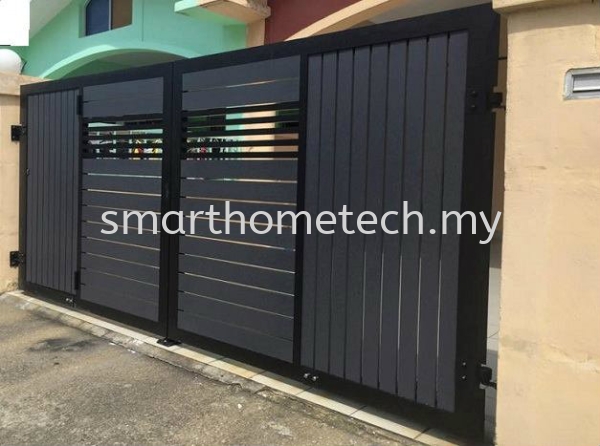 Fully Aluminium 100% Fully Aluminium Gate (Smartgate) Aluminium Gate Melaka, Malaysia Supplier, Supply, Supplies, Installation | SmartHome Technology Solution