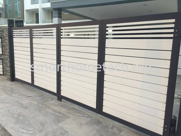 Fully Aluminium 100% Fully Aluminium Gate (Smartgate) Aluminium Gate Melaka, Malaysia Supplier, Supply, Supplies, Installation | SmartHome Technology Solution