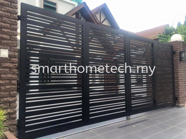  100% Fully Aluminium Gate (Smartgate) Aluminium Gate Melaka, Malaysia Supplier, Supply, Supplies, Installation | SmartHome Technology Solution