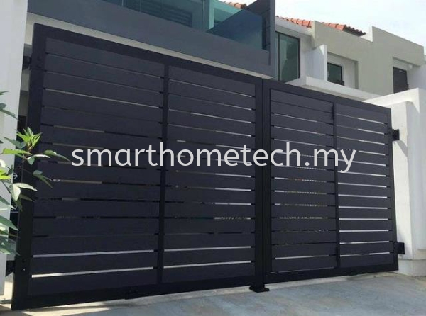 Fully Aluminium 100% Fully Aluminium Gate (Smartgate) Aluminium Gate Melaka, Malaysia Supplier, Supply, Supplies, Installation | SmartHome Technology Solution