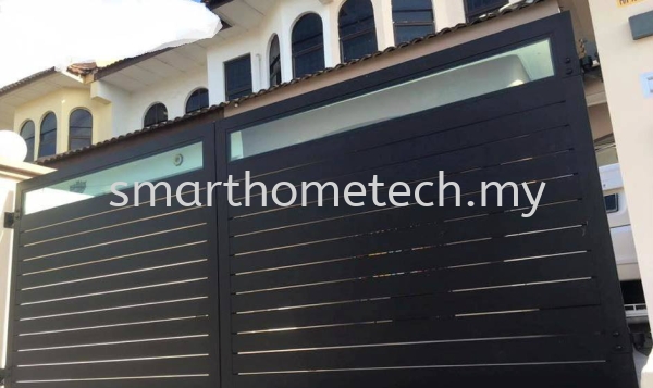 Fully Aluminium 100% Fully Aluminium Gate (Smartgate) Aluminium Gate Melaka, Malaysia Supplier, Supply, Supplies, Installation | SmartHome Technology Solution