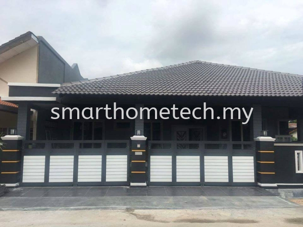 Fully Aluminium 100% Fully Aluminium Gate (Smartgate) Aluminium Gate Melaka, Malaysia Supplier, Supply, Supplies, Installation | SmartHome Technology Solution