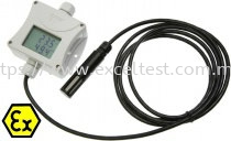 T3111Ex Intrinsically safe humidity and temperature transmitter with cable probe, 1m cable length, output 4-20mA