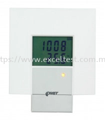 T8148 CO2 concentration and temperature transmitter with 4-20mA outputs, built-in sensors