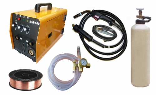 2 FUNCTION INVERTER WELDER & MIG 160 WELDING SET