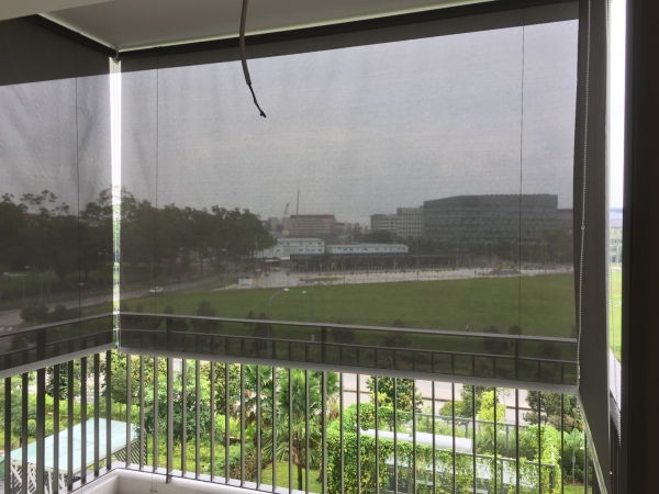  Singapora Outdoor Roller Blind Heavy Duty System Outdoor Blinds Johor Bahru (JB), Malaysia, Tampoi Supplier, Suppliers, Supplies, Supply | Kim Curtain Design Sdn Bhd