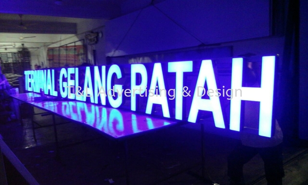 Gelang Patah LED 3D Signage Front Lit LED 3D Signage Johor Bahru (JB), Malaysia, Skudai Supplier, Supply, Design, Install | T & L Advertising & Design