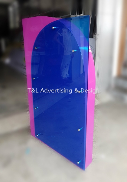 Aluminium + Acrylic Pillar Sign Landscape Signage Johor Bahru (JB), Malaysia, Skudai Supplier, Supply, Design, Install | T & L Advertising & Design