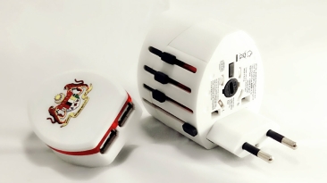 Worldwide Travel Adapter Dual USB port