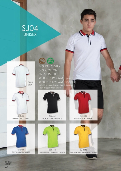 SINGLE JERSEY Collar Tee Shirt Tee Shirt Selangor, Malaysia, Kuala Lumpur (KL), Gombak Manufacturer, Supplier, Supply, Service | Siang Lee Marketing