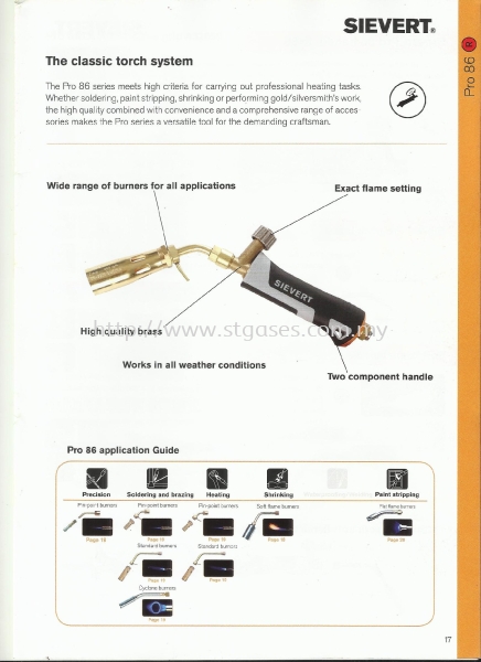 LPG HEATING TORCH Gas Heating Torches  Welding / Cutting / Heating Equipment Kuala Lumpur (KL), Malaysia, Selangor Supplier, Suppliers, Supply, Supplies | ST Gases Trading Sdn Bhd