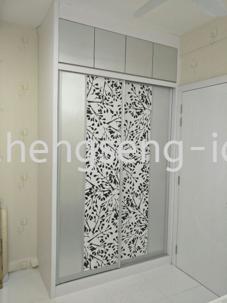 Wardrobe  Almari Pakaian JB, Johor Bahru, Bandar Uda Utama Design, Service | Heng Seng Interior Design & Renovation